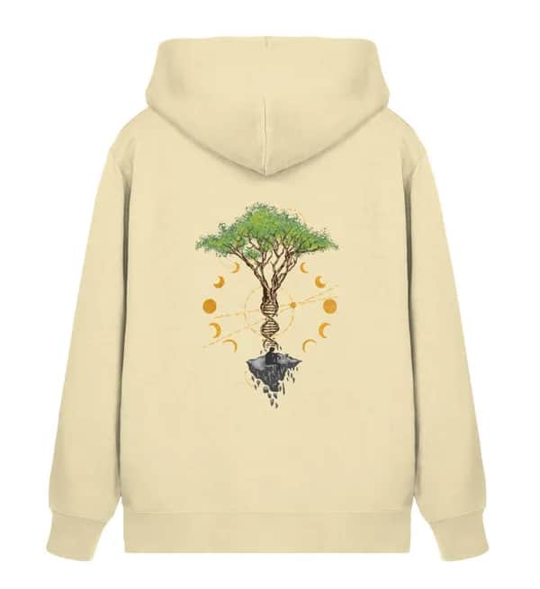 Tree DNA  - Unisex Organic Zipper