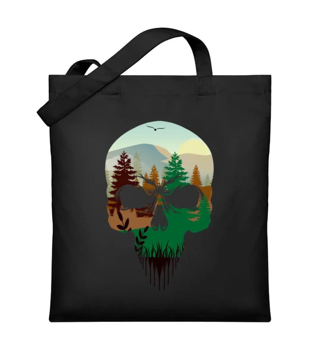 Wald Totenkopf - Organic Jutebeutel