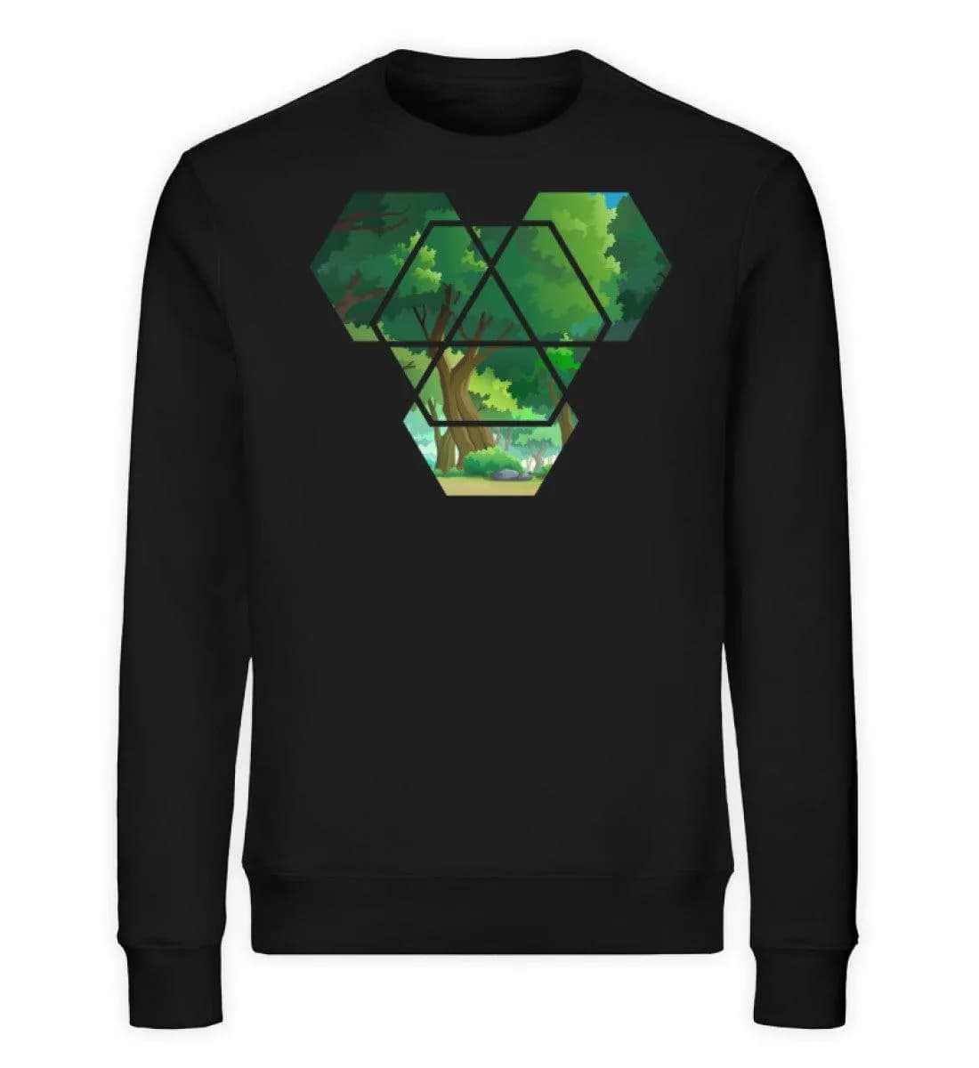 Hexagone Wald - Unisex Bio Sweatshirt