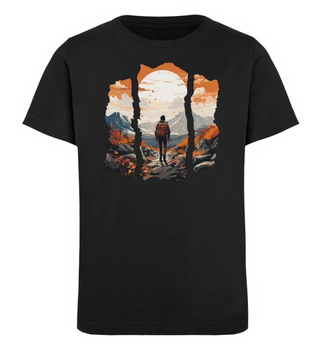 Hiking Autumn - Kinder Bio T-Shirt