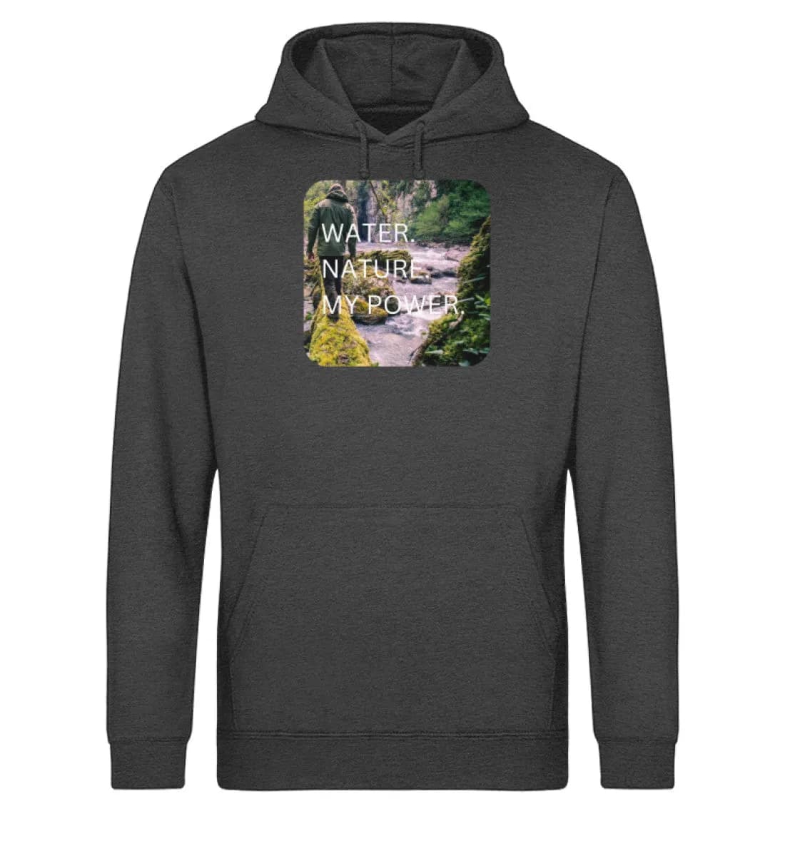 Water Nature My Power - Unisex Basic Bio Hoodie