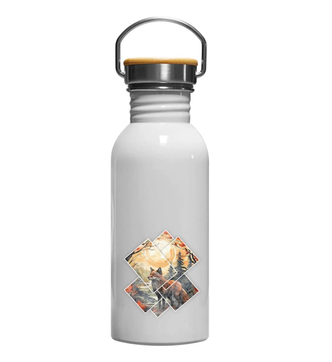 Fox Pictures - Edelstahl Trinkflasche