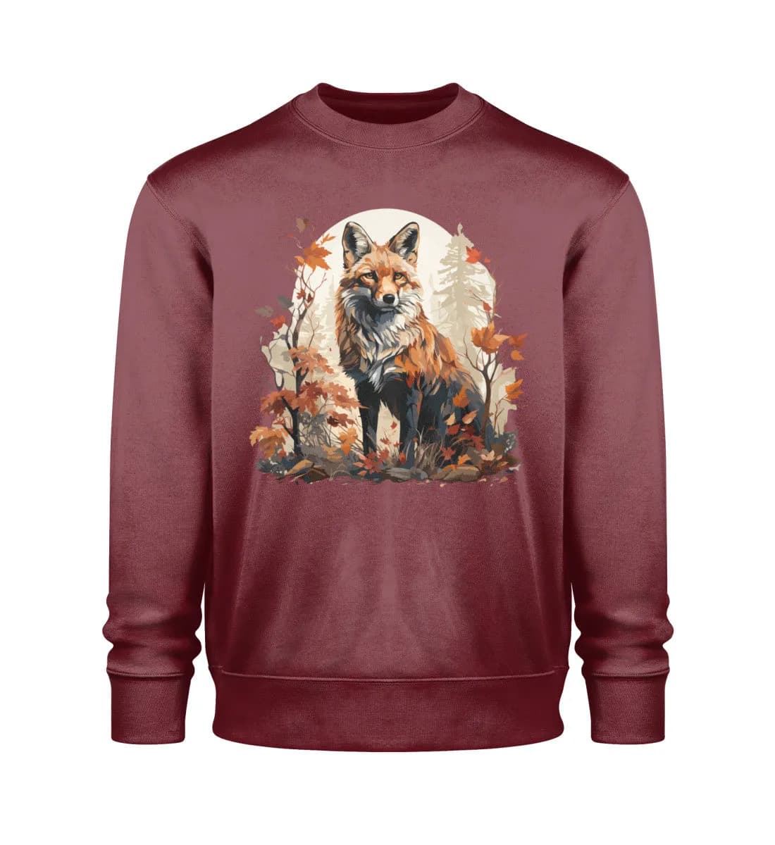 Fox autumn - Unisex Bio Sweatshirt