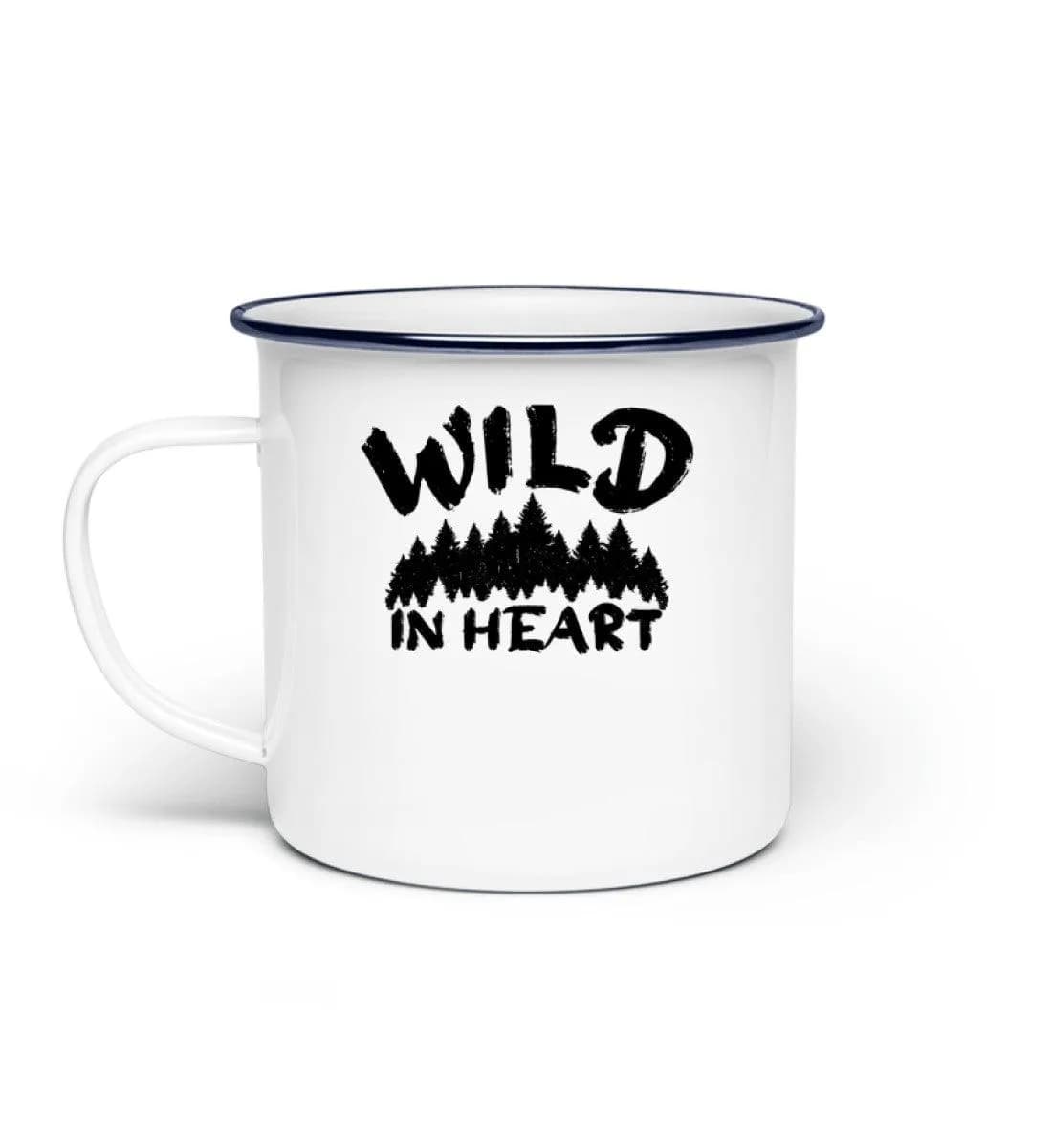Wild in heart - Emaille Tasse