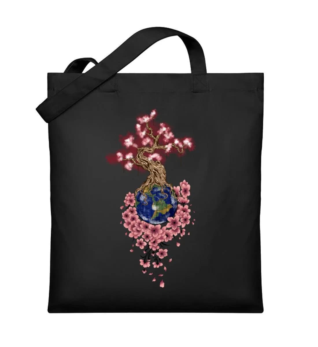 Flowertree earth - Organic Jutebeutel