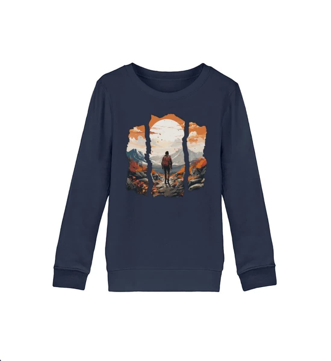 Hiking Autumn - Kinder Bio Sweatshirt