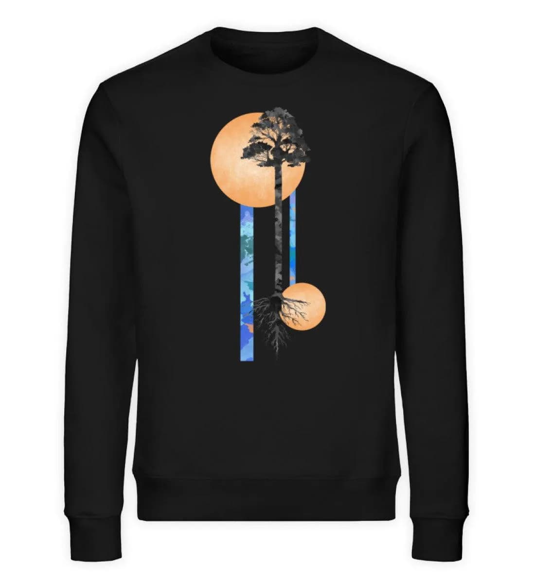 Long Watercolor tree - Unisex Bio Sweatshirt