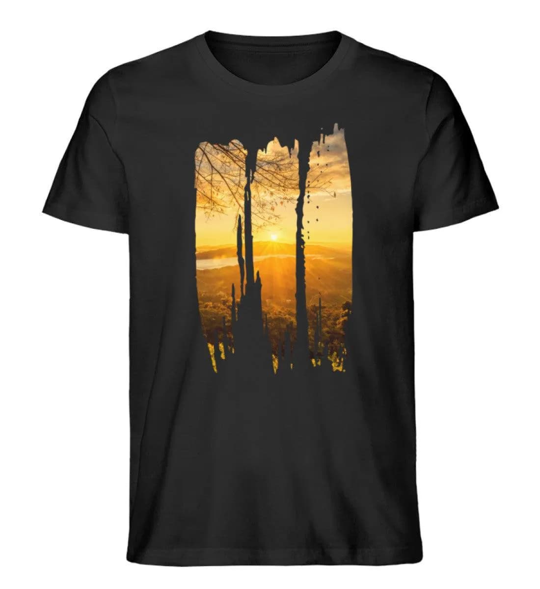 Lovely Nature Brush 2 - Herren Premium Bio Shirt