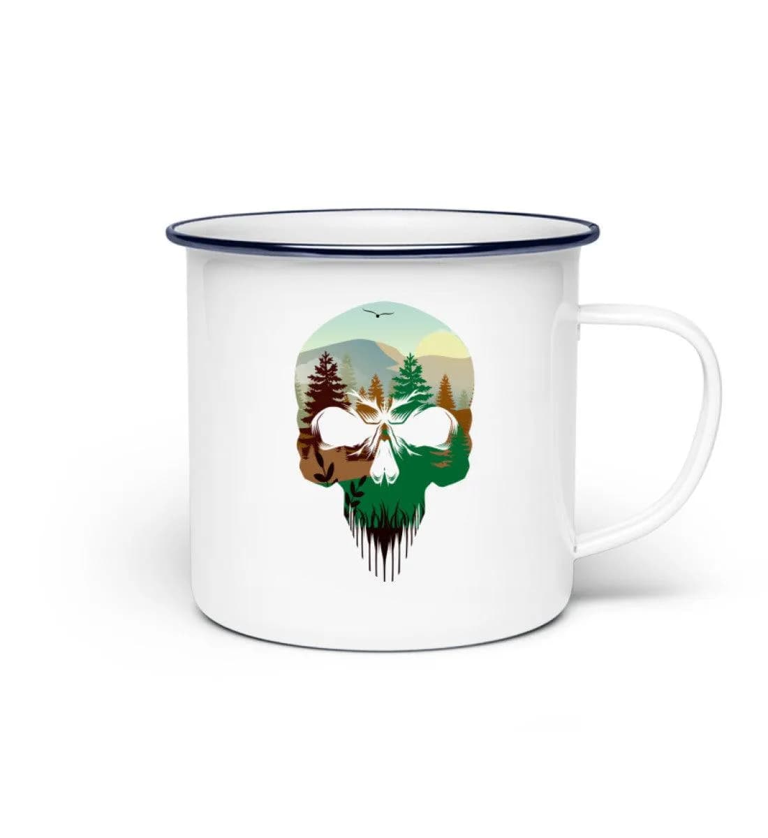 Wald Totenkopf - Emaille Tasse