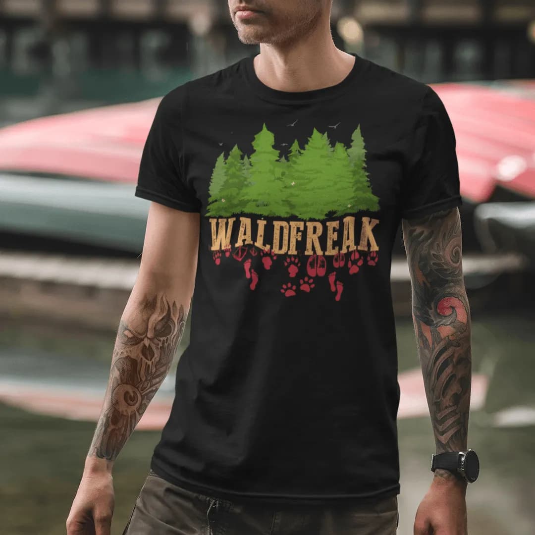 Waldfreak - Herren Premium Bio Shirt