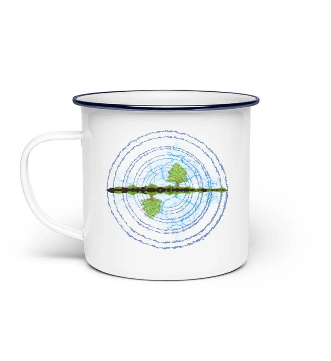 Nebulartrees - Emaille Tasse
