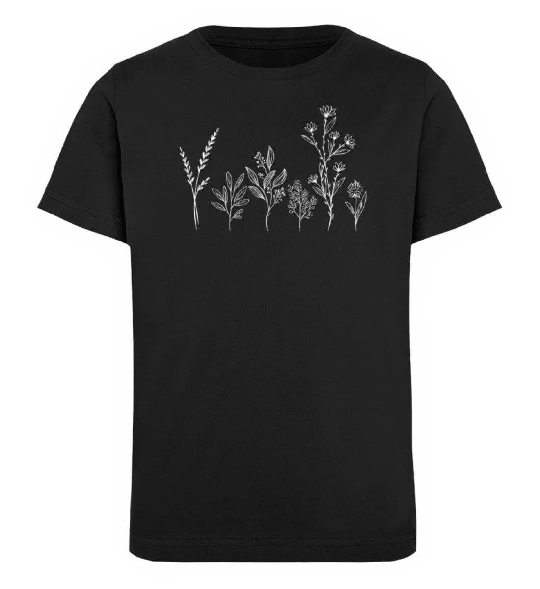 Blumen  - Kinder Bio T-Shirt
