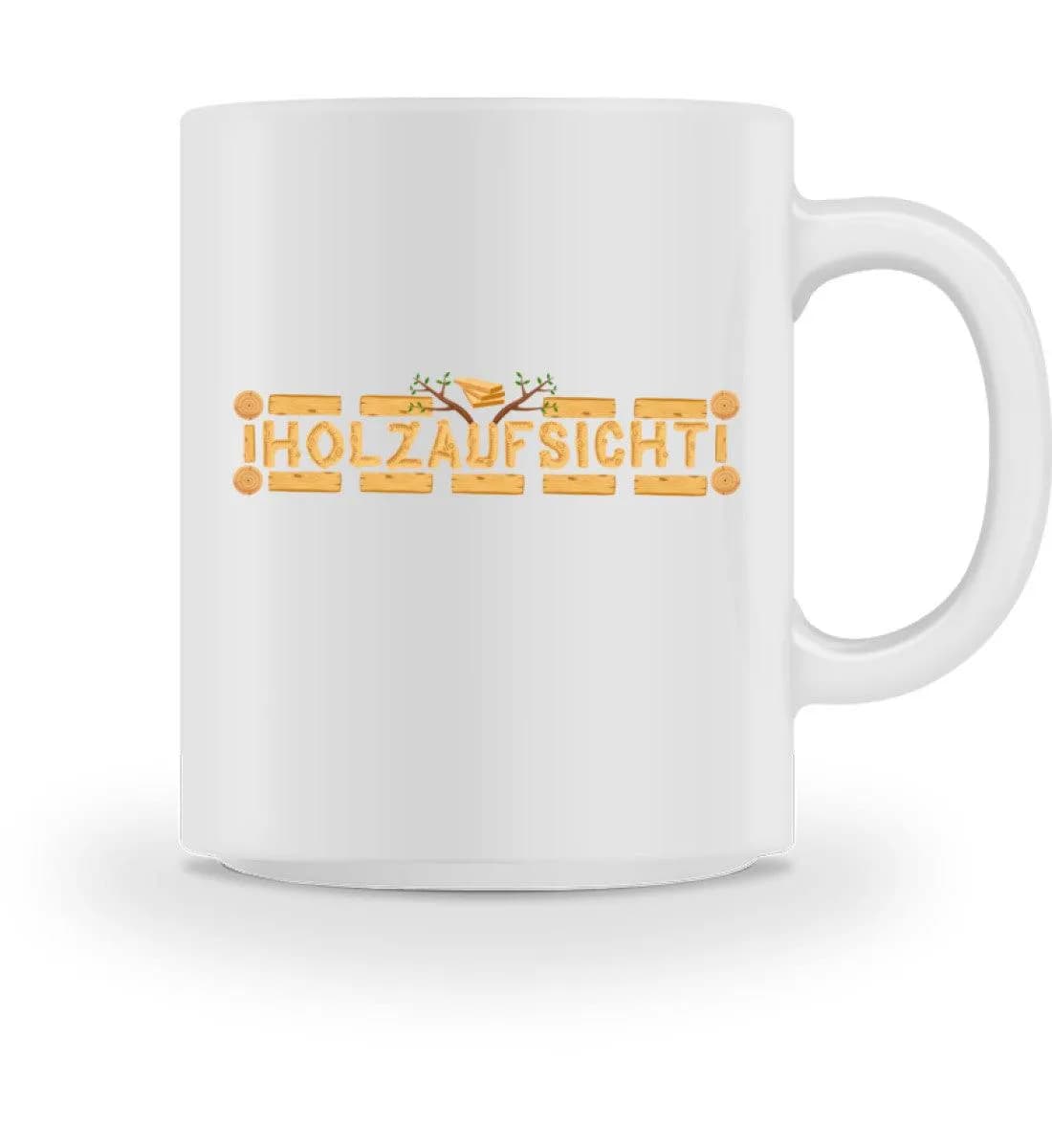 Holzaufsicht - Tasse