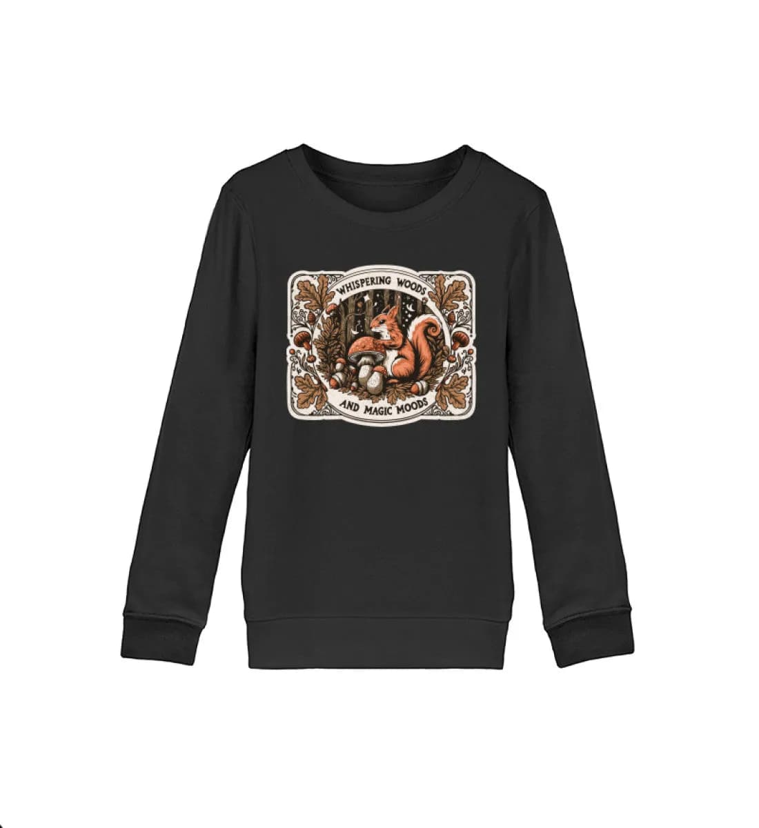Whispering Woods Squirrel - Kinder Bio Sweatshirt