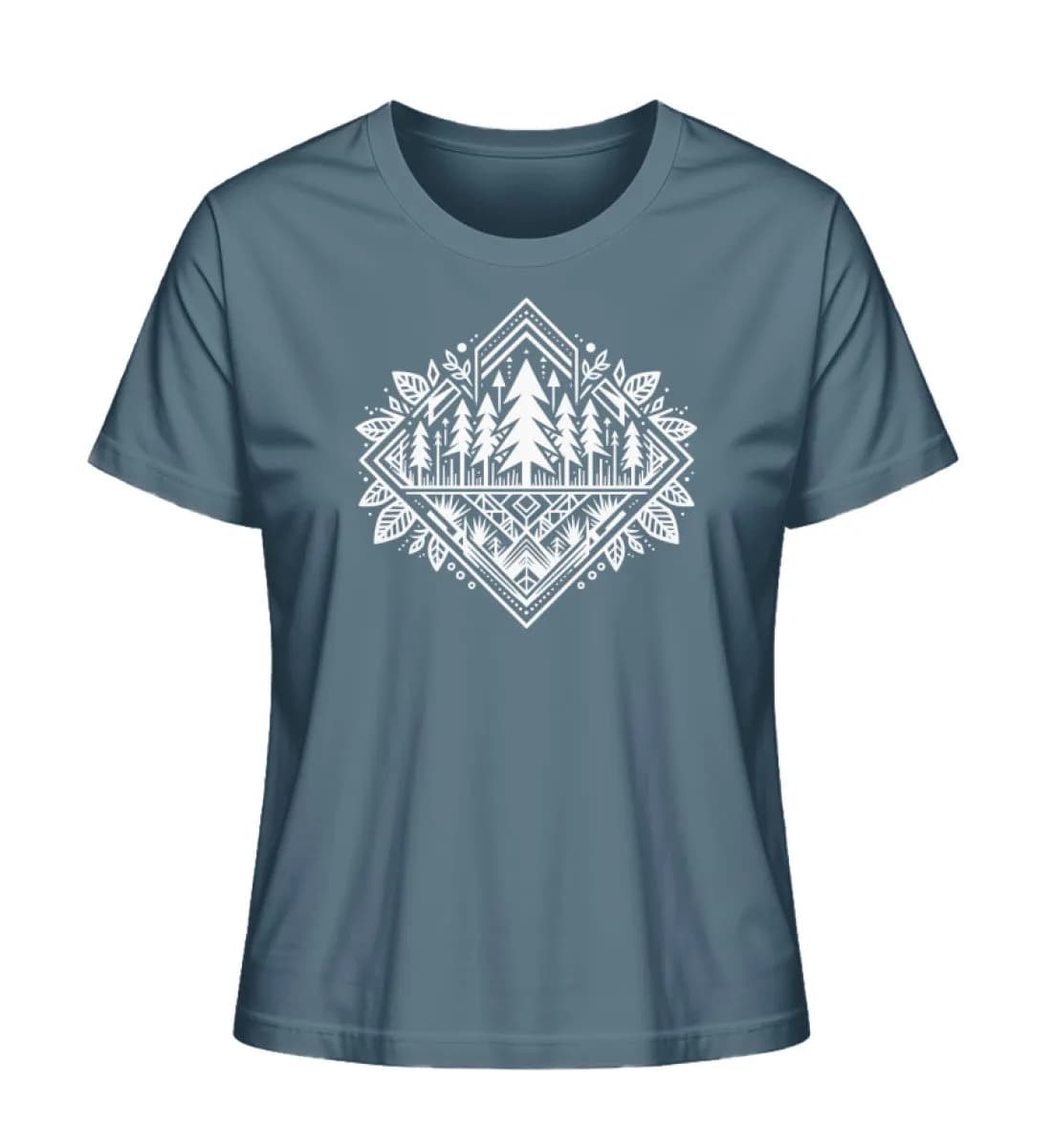Pine trees - Damen Premium Bio Shirt