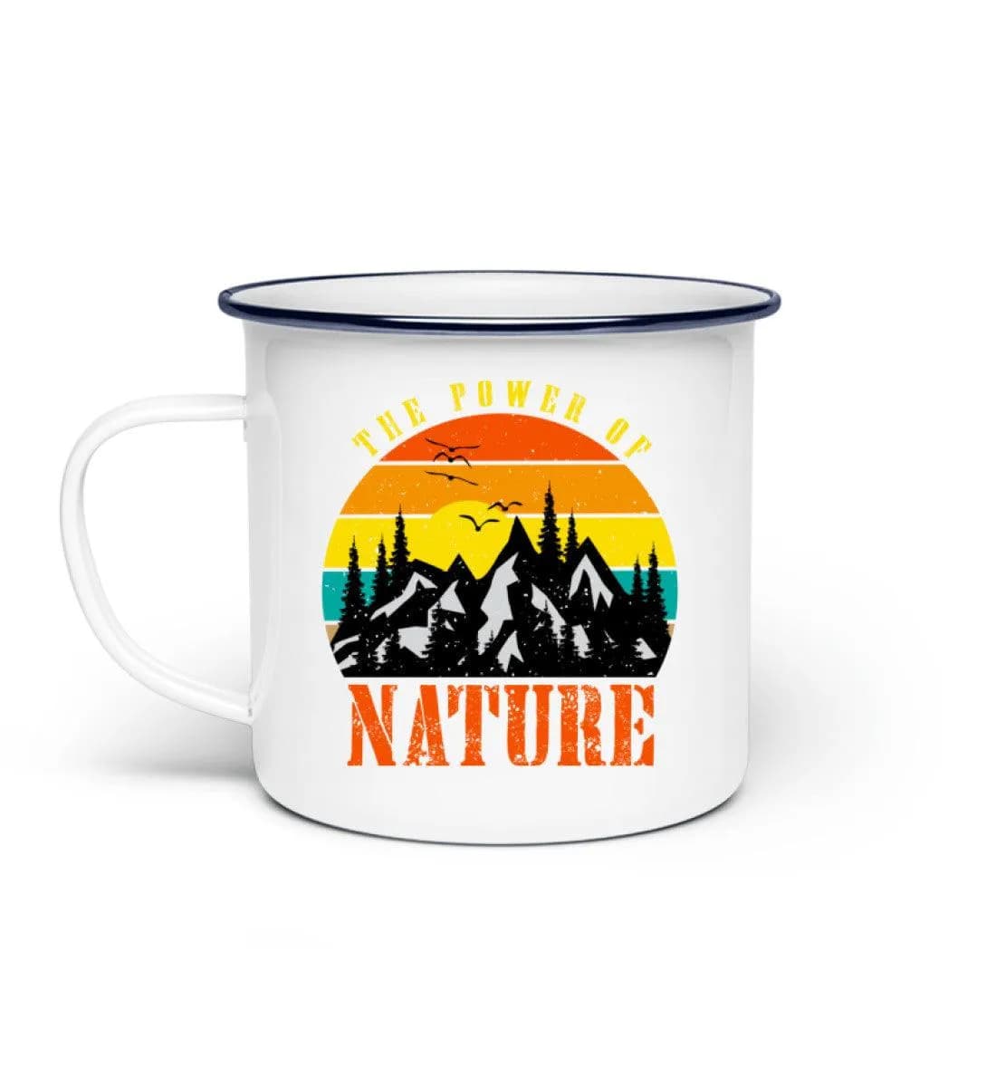 The Power of Nature - Emaille Tasse