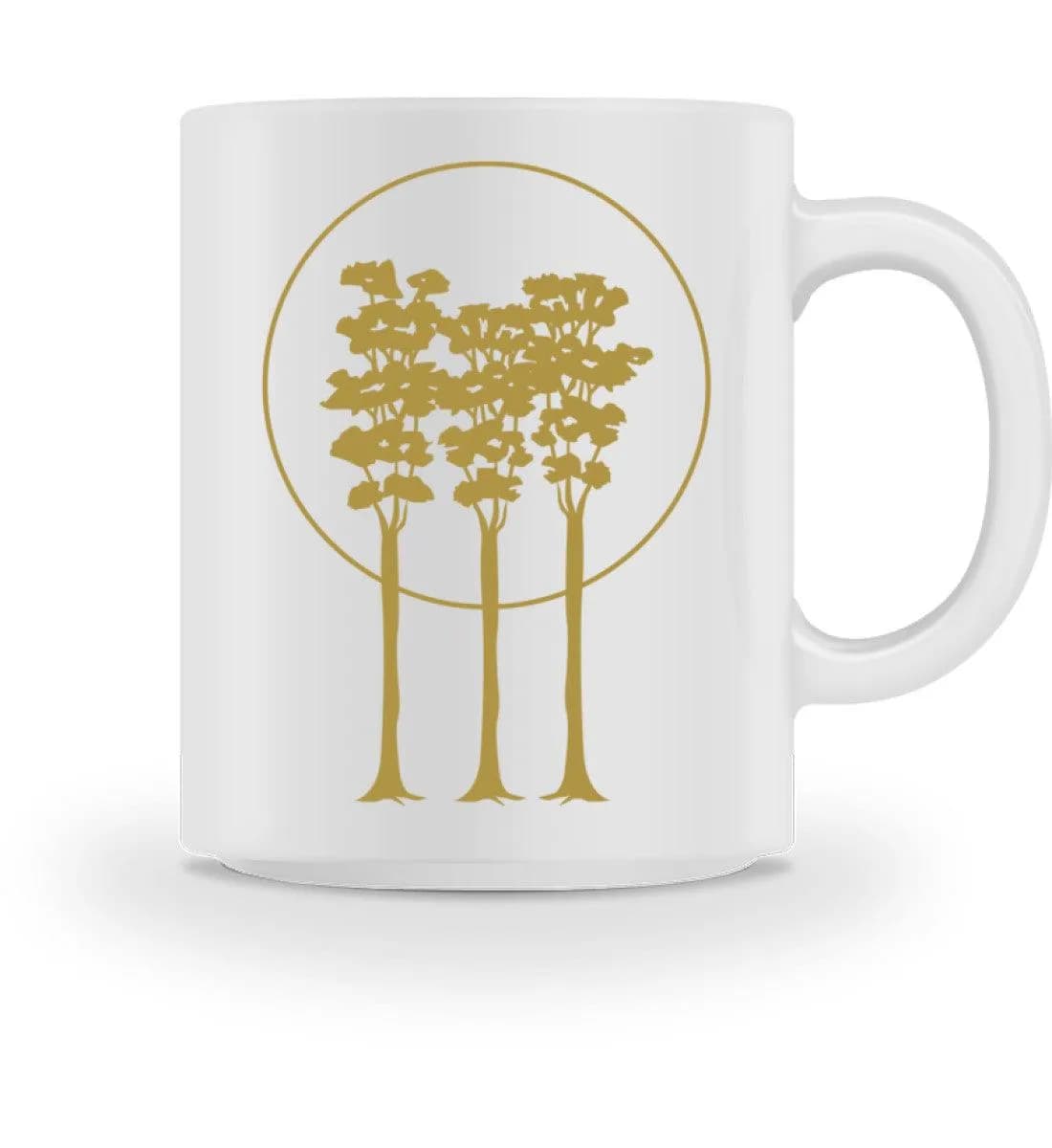3 golden Trees - Tasse