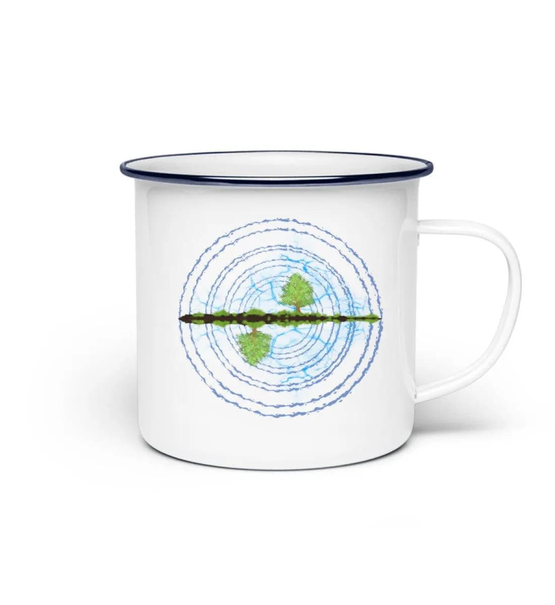 Nebulartrees - Emaille Tasse