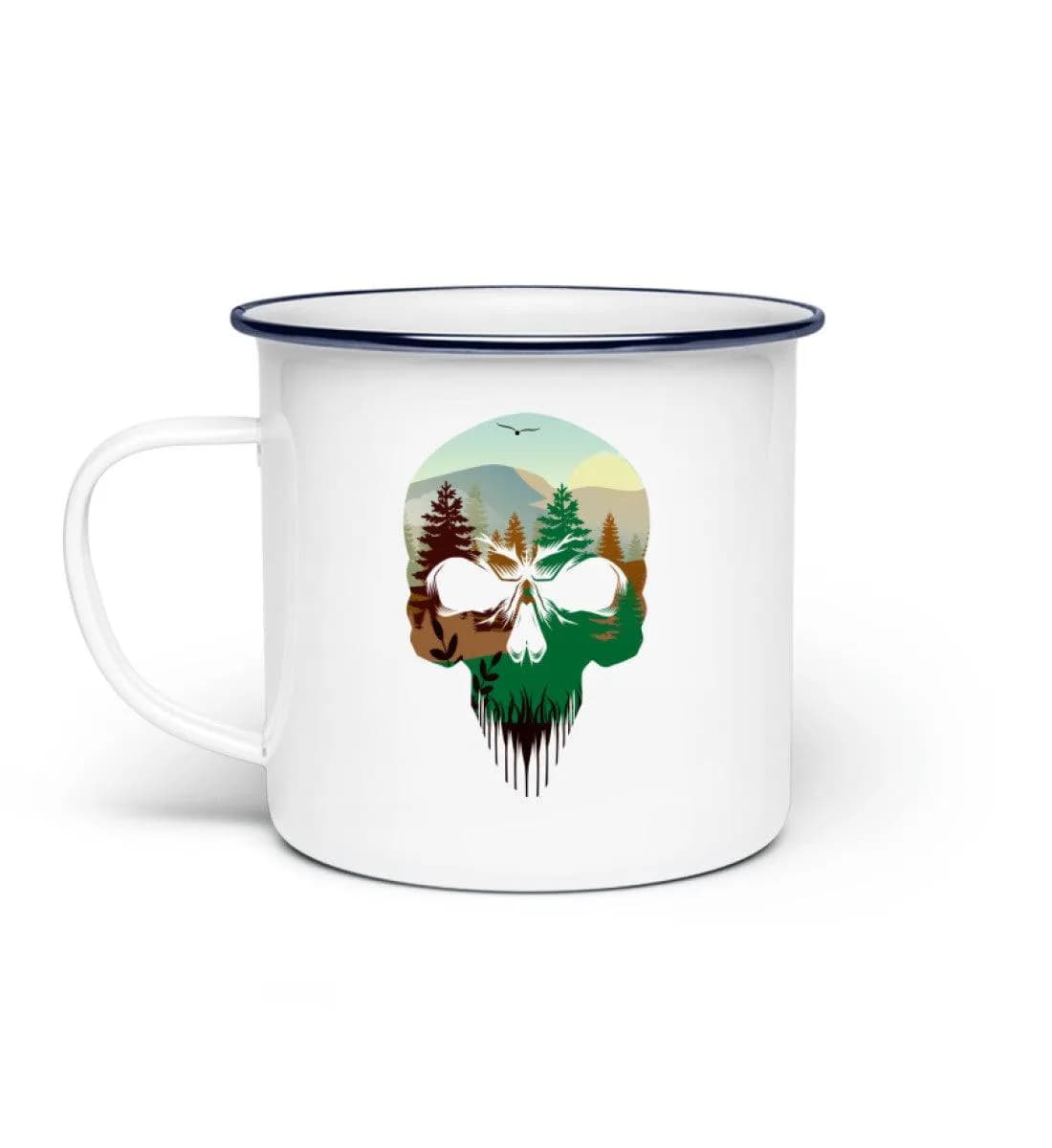 Wald Totenkopf - Emaille Tasse