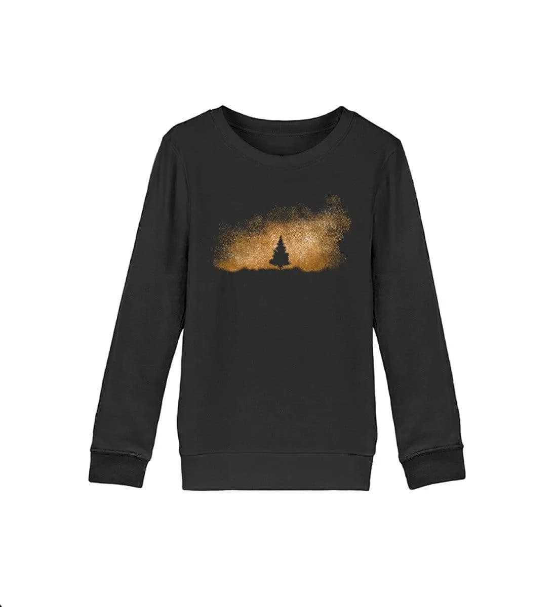 Baum im Sternenhimmel - Kinder Bio Sweatshirt