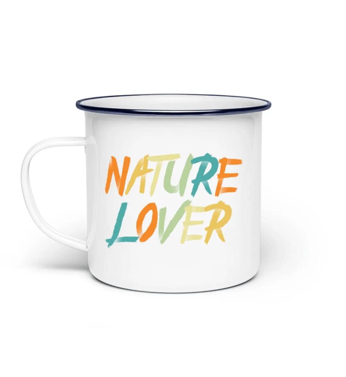 Nature Lover - Emaille Tasse