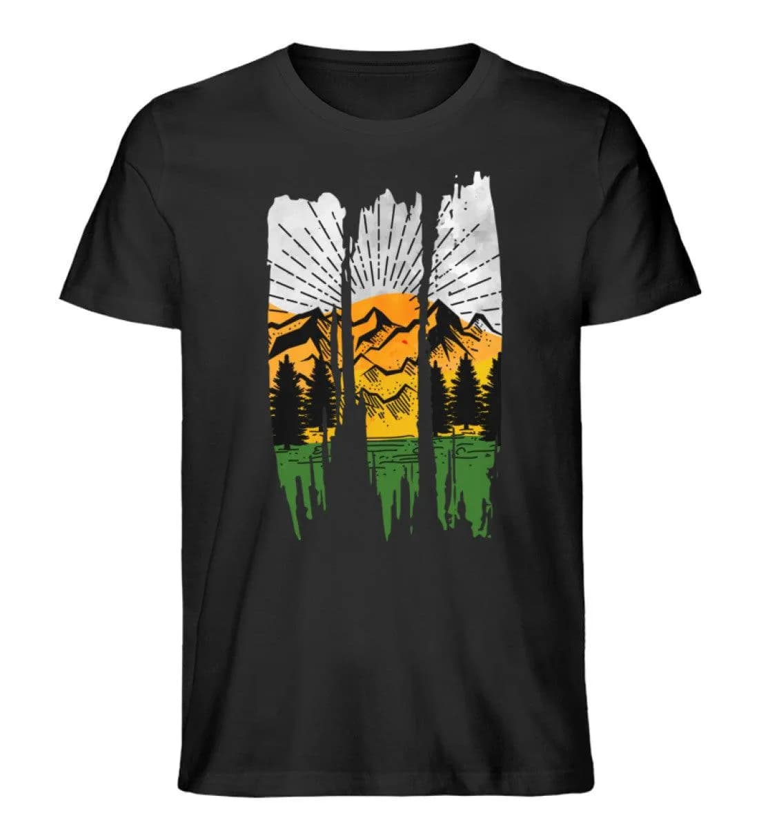 Lovely Nature Brush - Herren Premium Bio Shirt