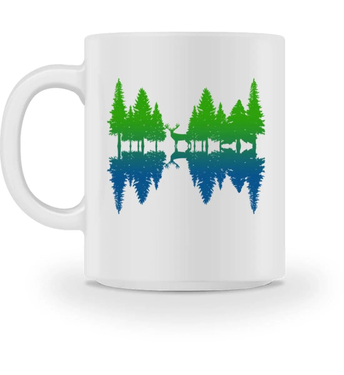 Wald Spiegelung - Tasse