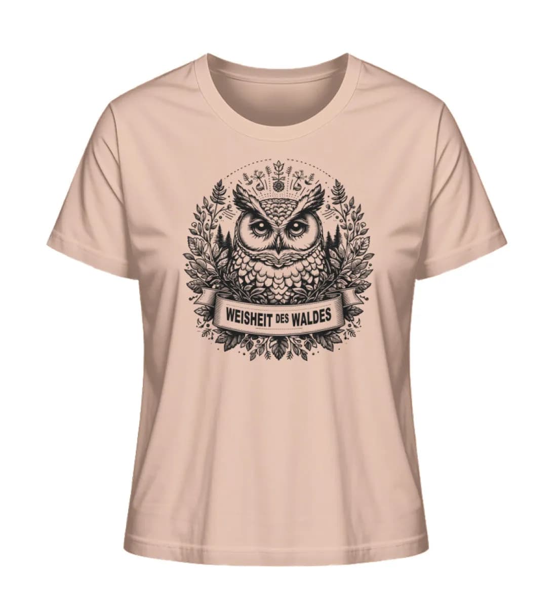 Weisheit des Waldes - Damen Premium Bio Shirt
