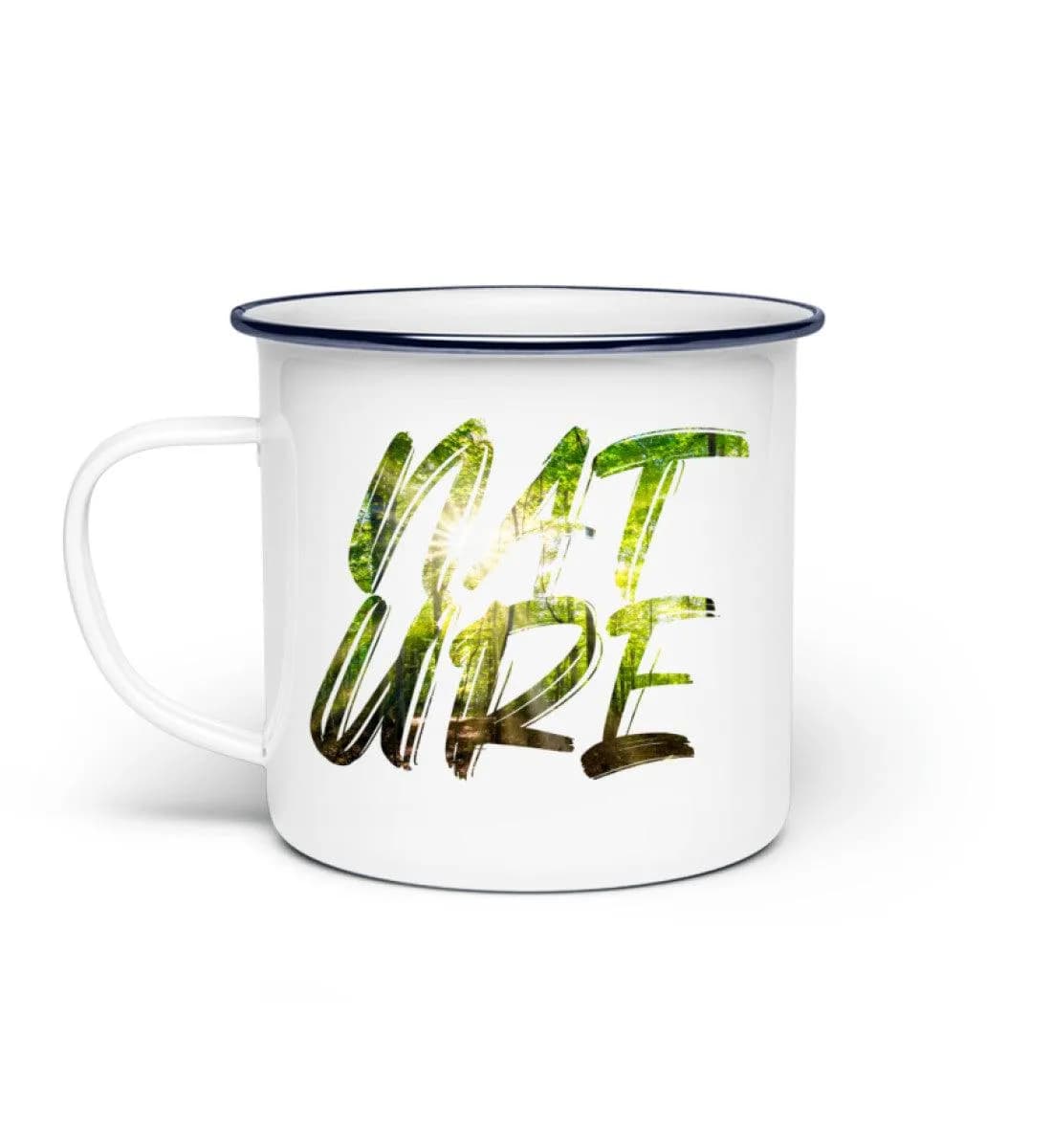 Nature - Emaille Tasse