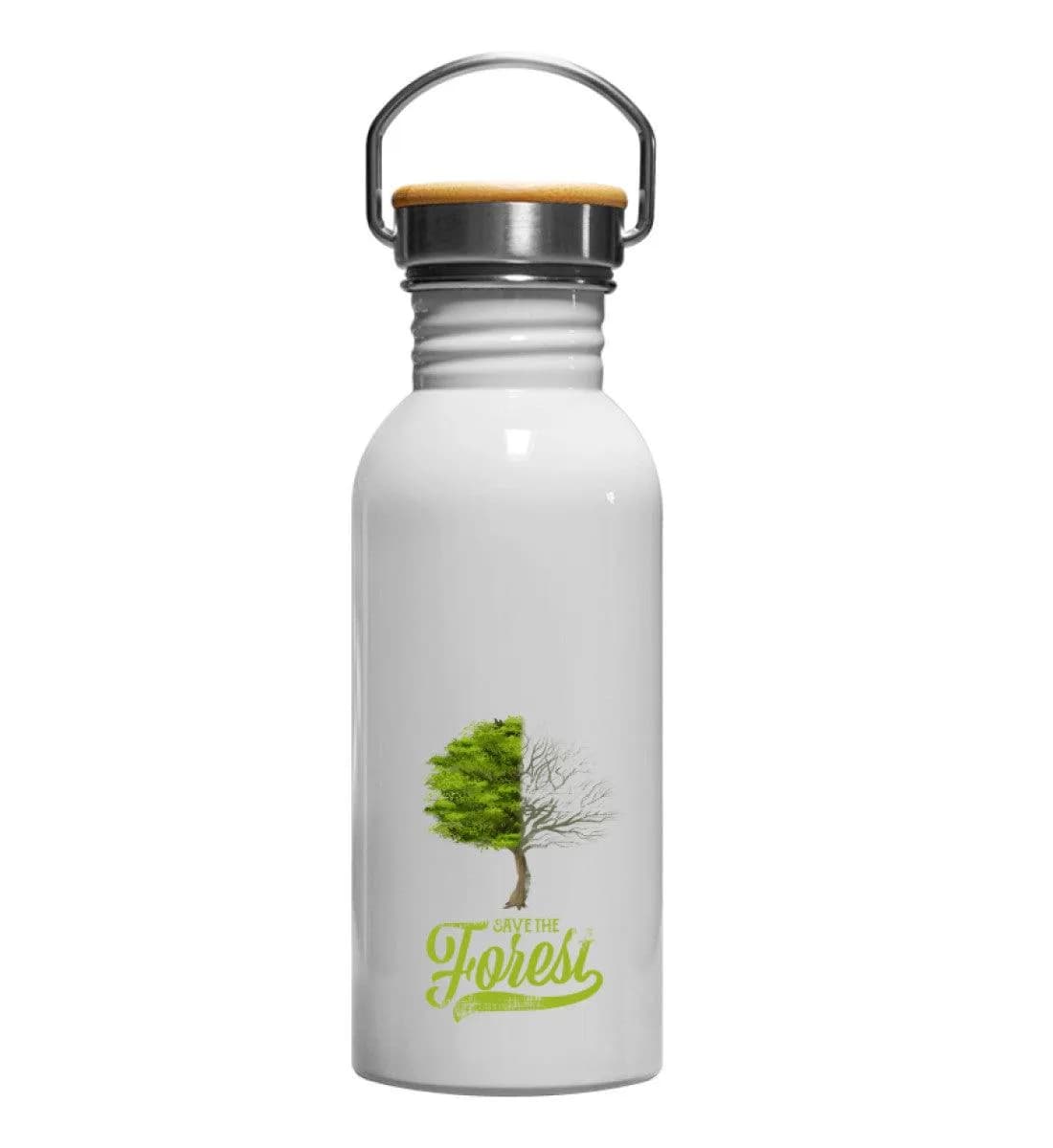 Save the Forest - Edelstahl Trinkflasche