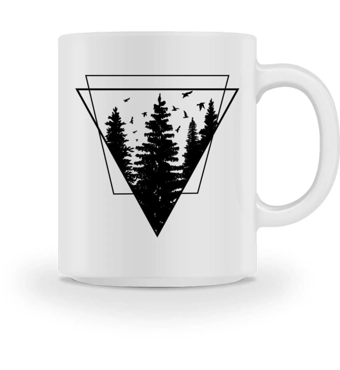 Wald im Dreieck - Tasse