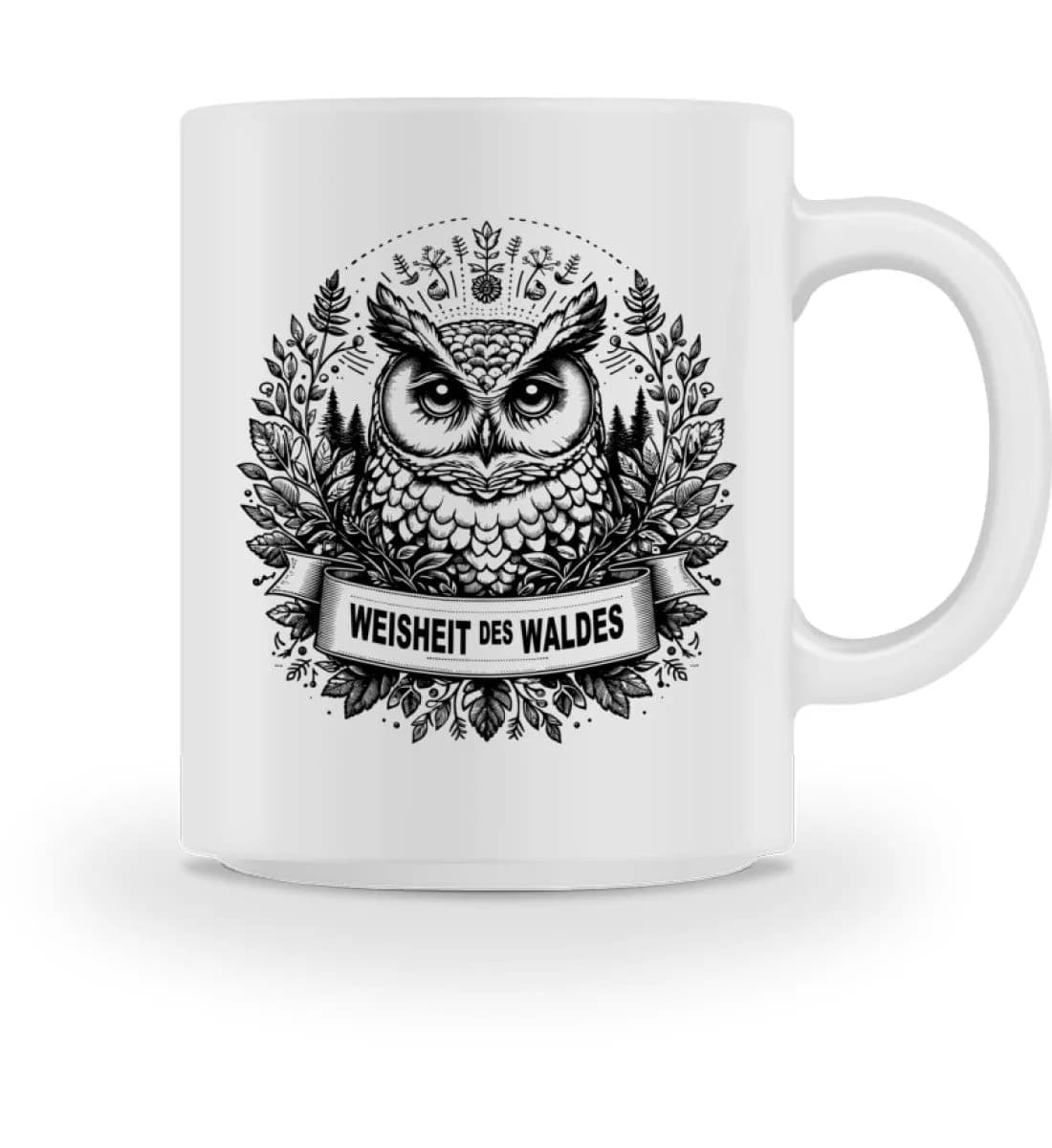 Weisheit des Waldes - Tasse