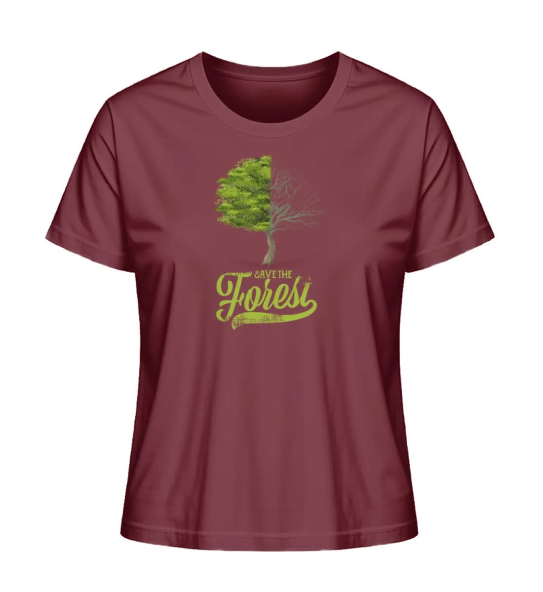Save the forest - Damen Premium Bio Shirt