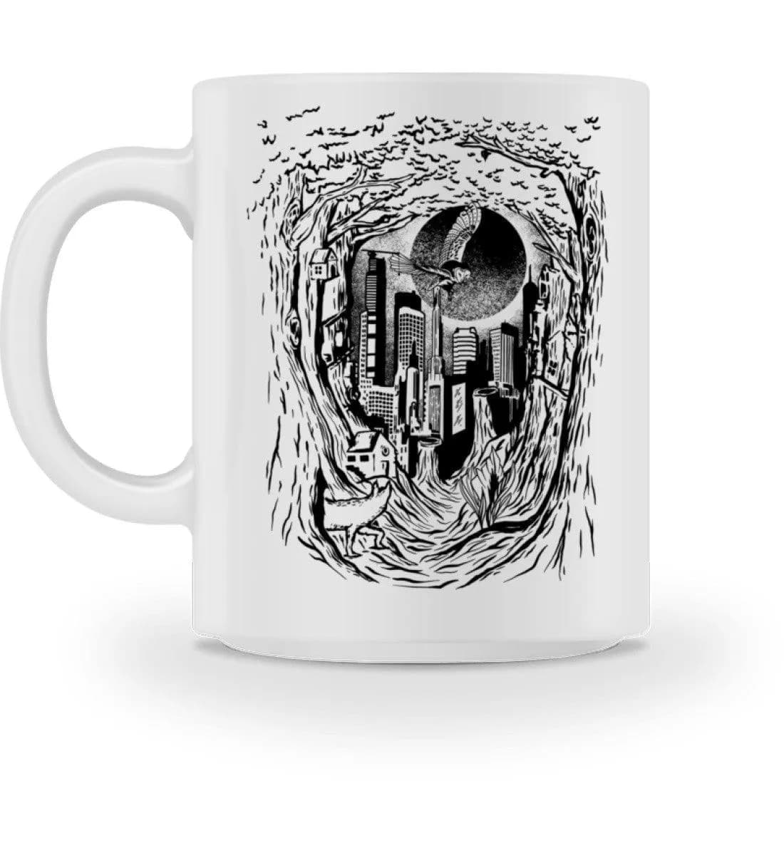 Stadt im Wald - Tasse