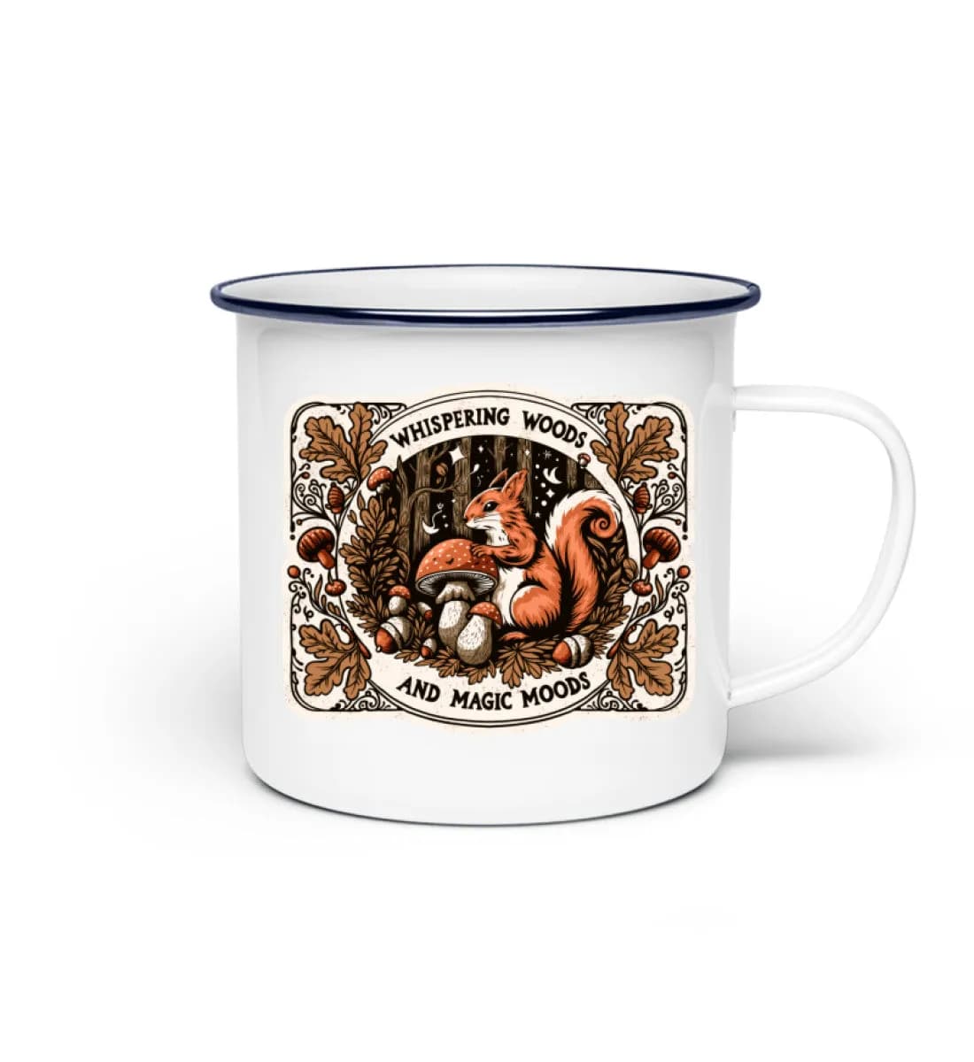 Whispering Woods Squirrel - Emaille Tasse