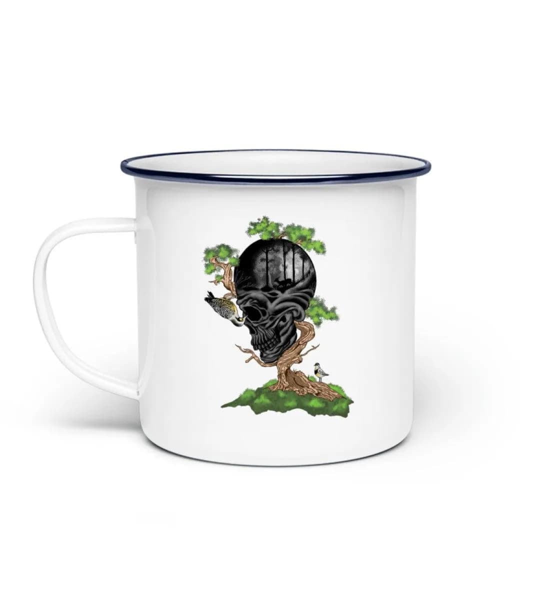 Tree Skull - Emaille Tasse