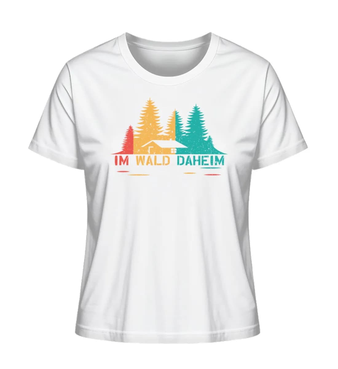 Im Wald daheim - Damen Premium Bio Shirt