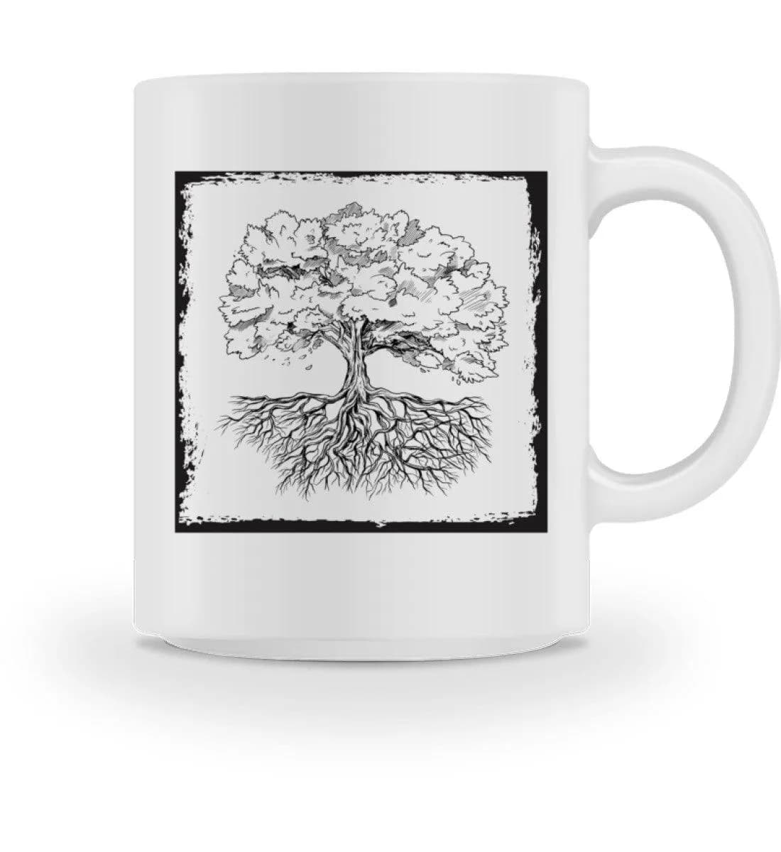 Baum im Rahmen - Tasse