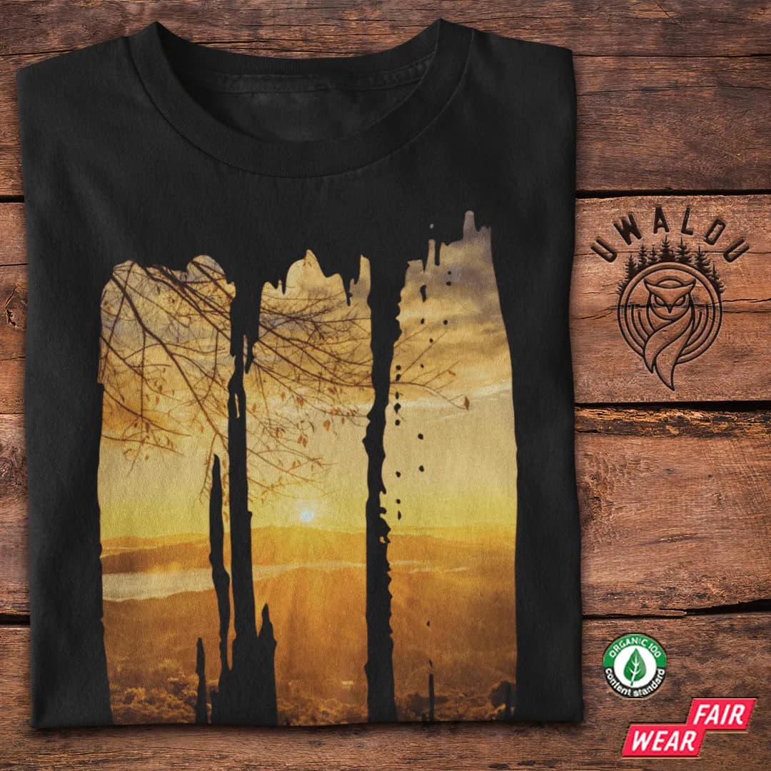 Lovely Nature Brush 2 - Herren Premium Bio Shirt