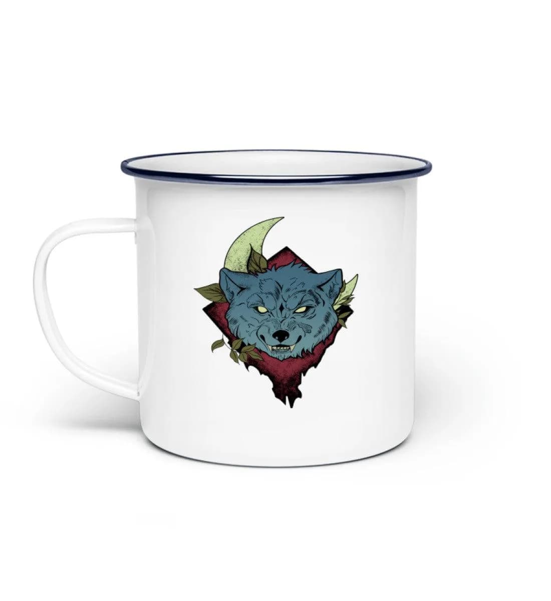 Bad wolf - Emaille Tasse