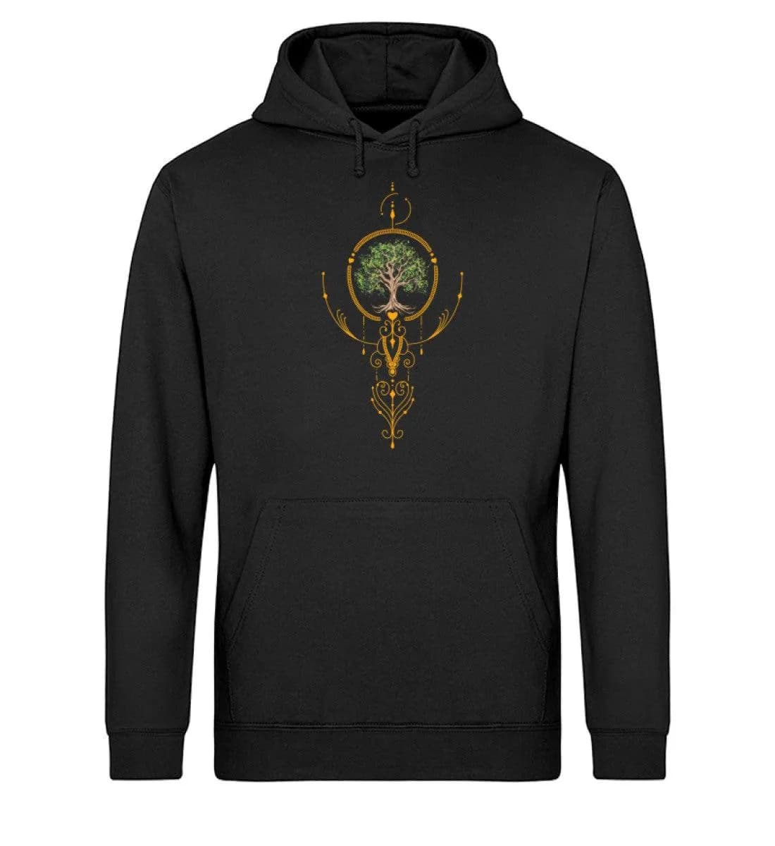 Baum mit Ornamenten - Unisex Basic Bio Hoodie