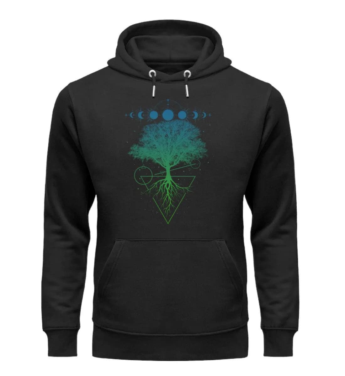 Baum Mondphasen - Unisex Premium Bio Hoodie