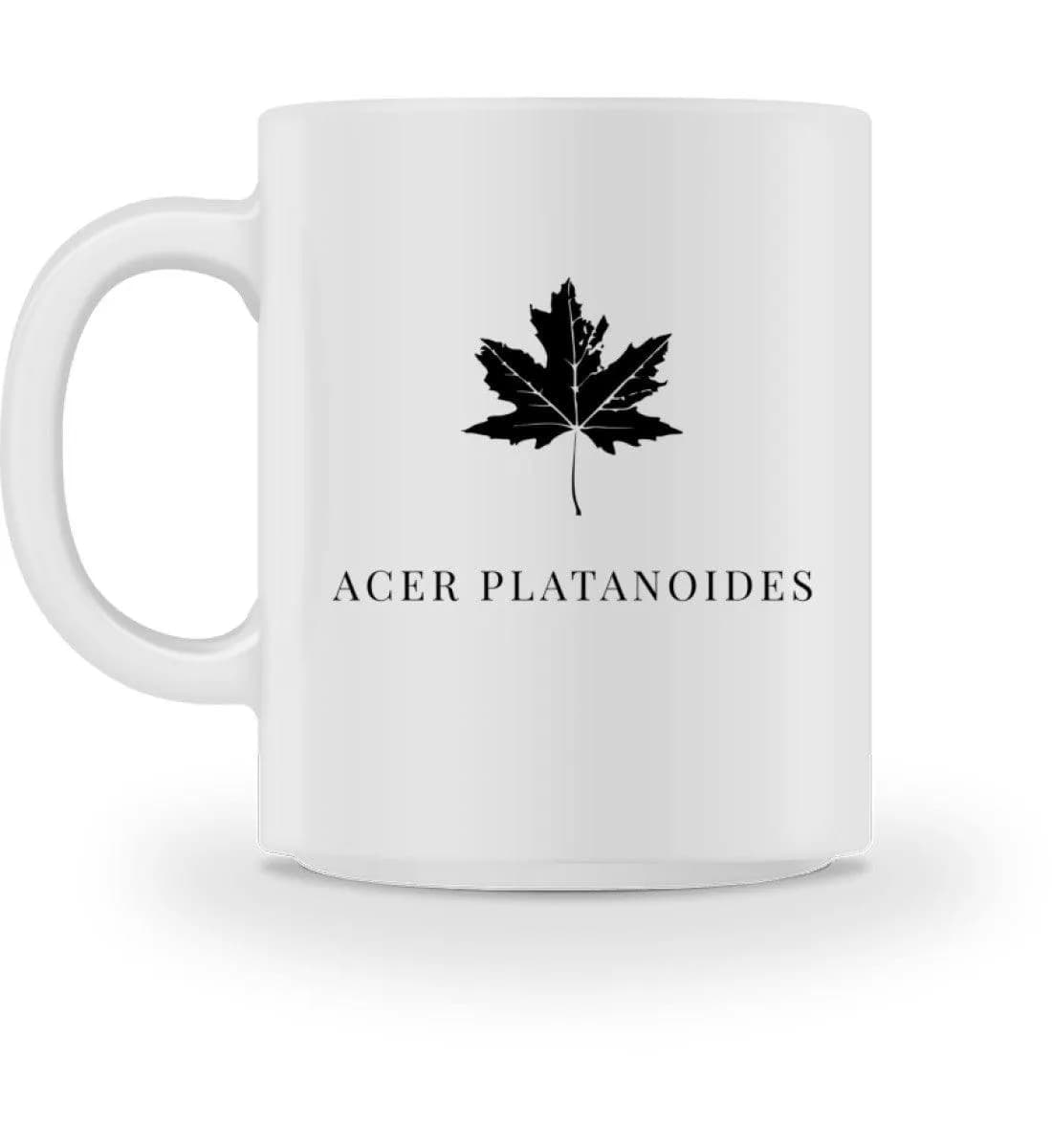 Spitzahornblatt - Tasse