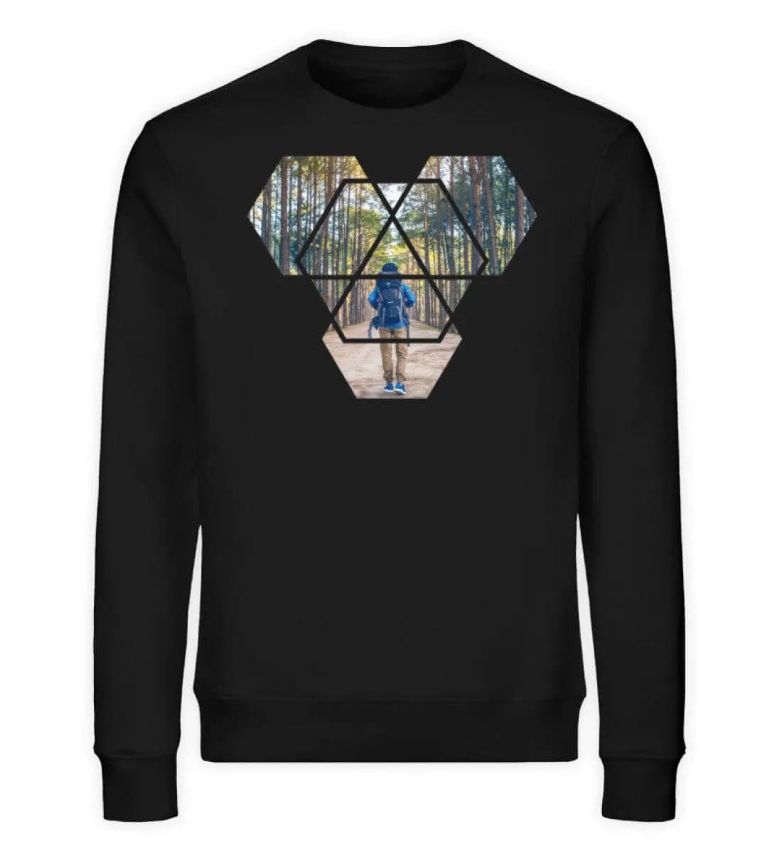 Hexagone Wandern - Unisex Bio Sweatshirt