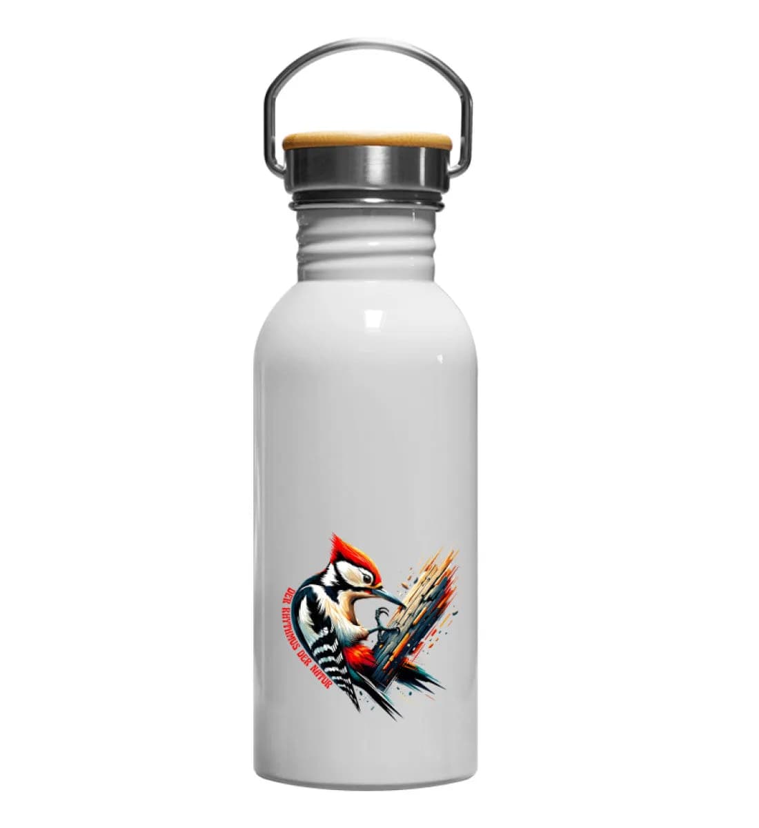 Rhythmus der Natur - Edelstahl Trinkflasche