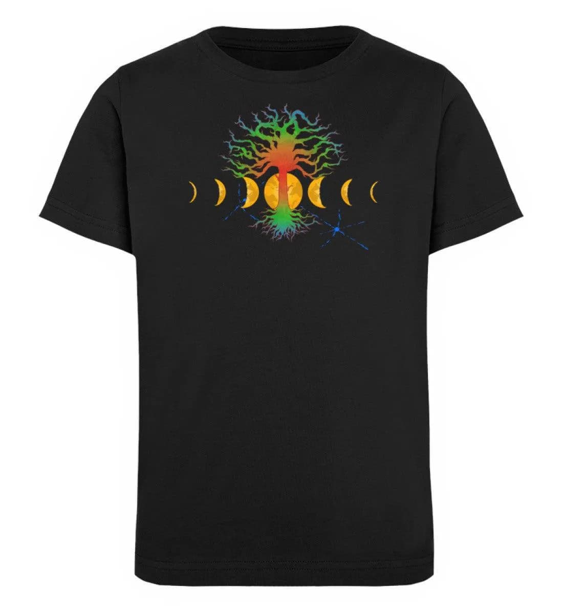 Hot Tree with moonphases - Kinder Bio T-Shirt