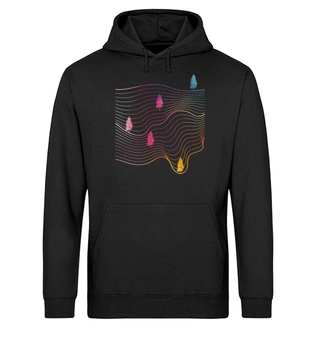 Sweeping Lines - Unisex Basic Bio Hoodie