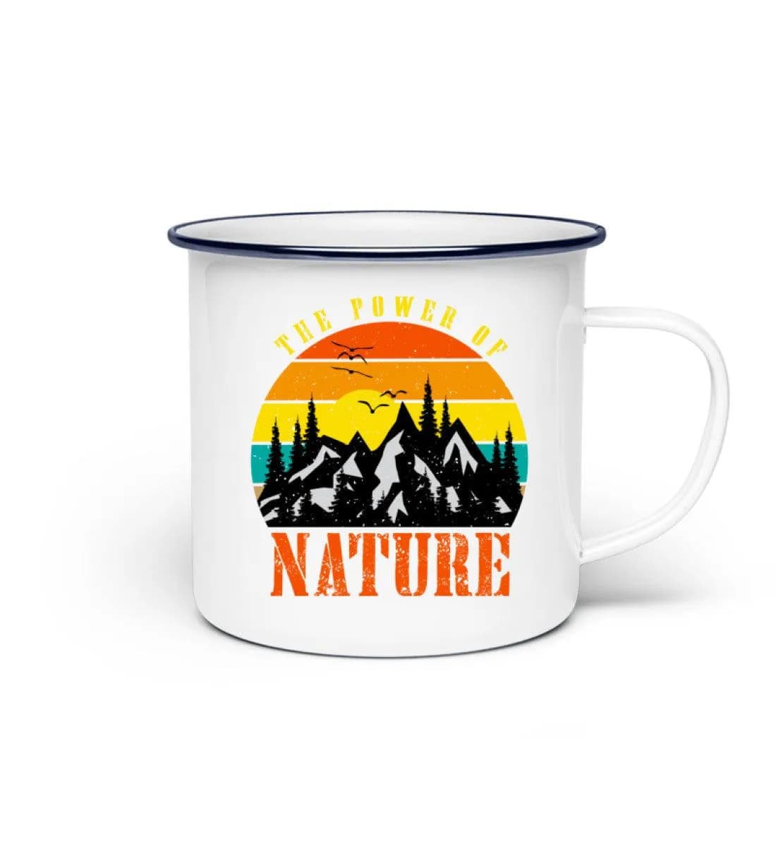 The Power of Nature - Emaille Tasse