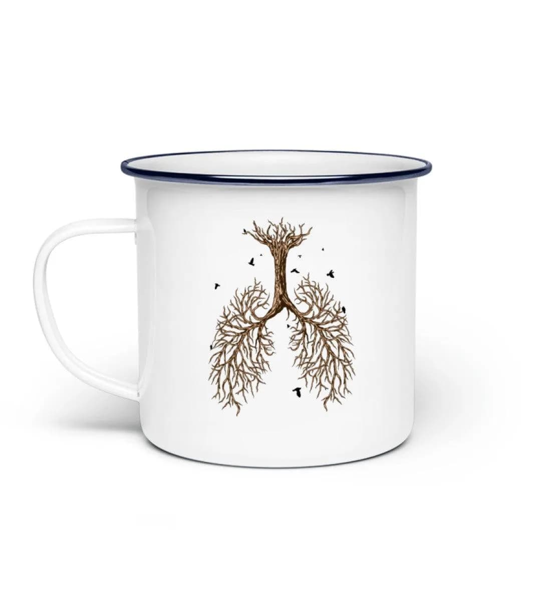 Lungenwurzel - Emaille Tasse