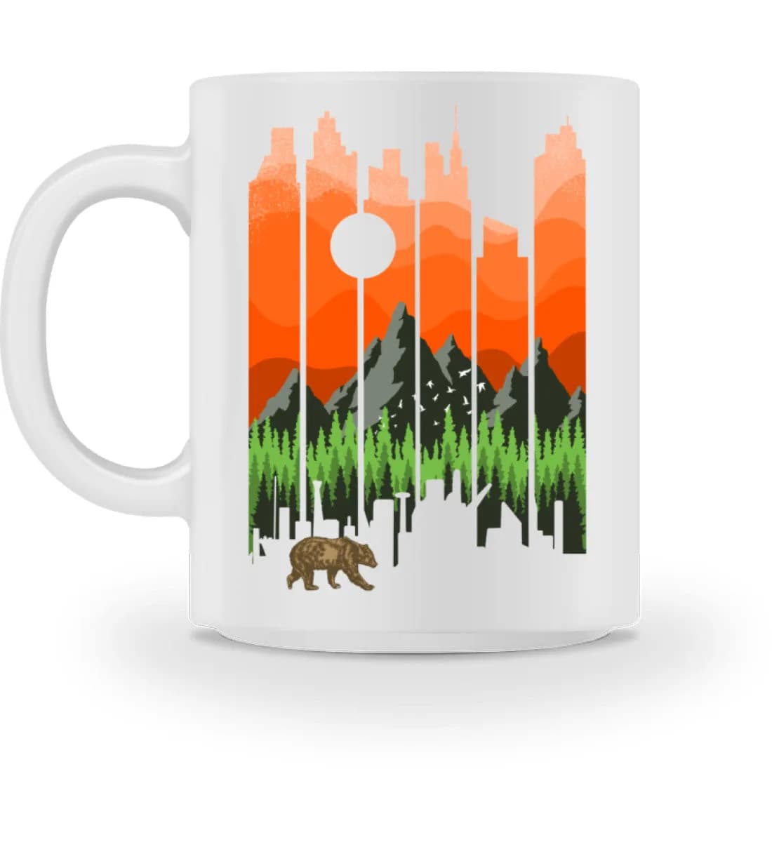 Nature Landscape Sunset - Tasse